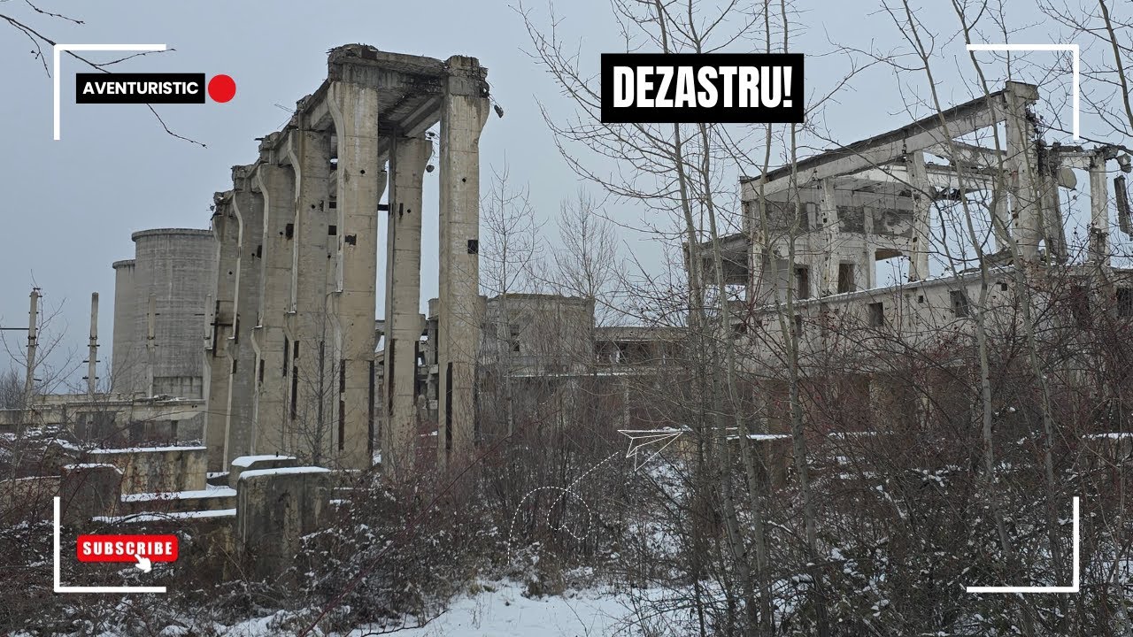 Giganticul complex industrial abandonat de 35 de ani!