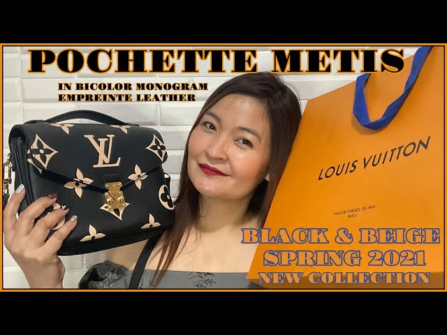 Louis Vuitton Metis Pochette Oversize Empreinte Bicolor