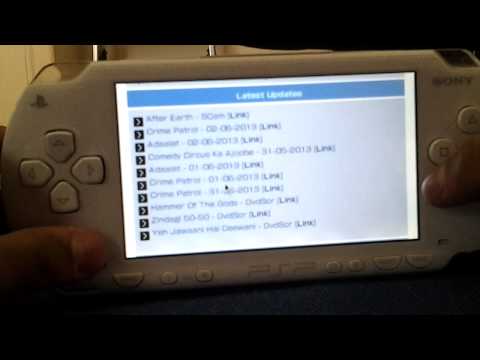Como baixar filmes em seu PSP