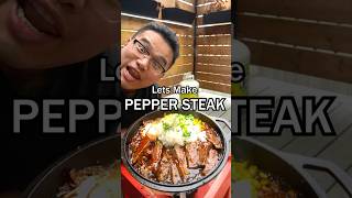 PEPPER STEAK LUNCH Made At Home