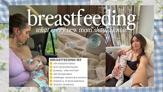 New Mom Breastfeeding Guide🍼 Everything I Wish I Knew (Pumping, Latch, Milk Supply, Struggles)