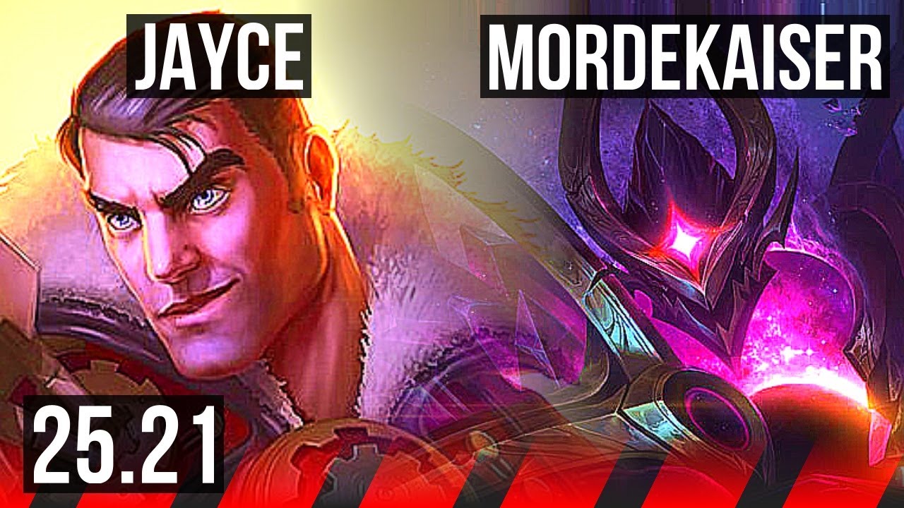 JAYCE vs MORDEKAISER (TOP) | 51k DMG, Dominating | KR Master | 25.21