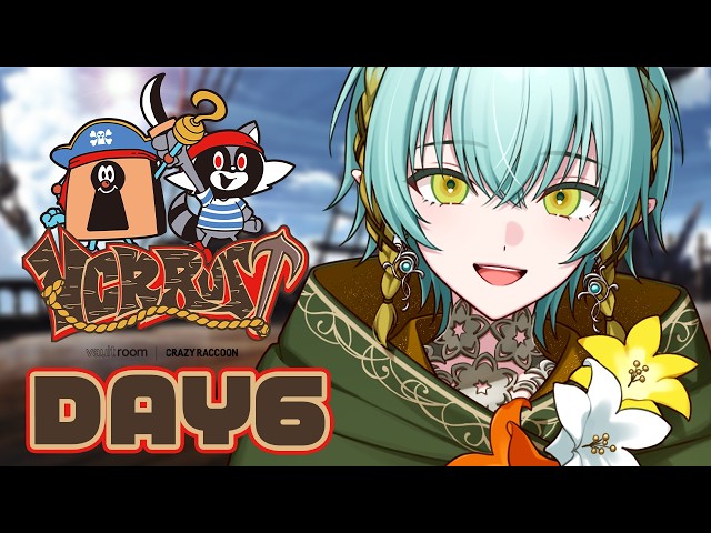 【VCR RUST / 6日目】今日はゆるっと少しファーム予定です！チームの為に素材集め【ゆにれいど！/ 翠星アスト】