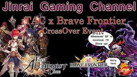 The Alchemist Code X Brave Frontier Crossover Event