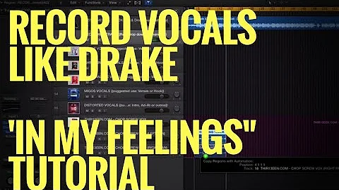 YOU TOO CAN RECORD VOCALS IN LOGIC PRO LIKE DRAKE ON 'IN MY FEELINGS" | TUTORIAL