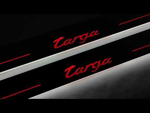 Накладки на пороги для Porsche 911 (2004-2012), видео 5