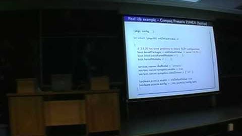 NixOS configuration system