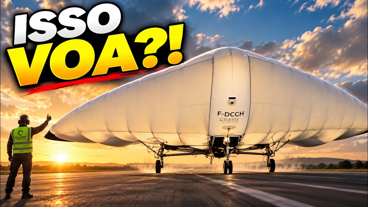 ✈️ O AVIÃO INFLÁVEL EXISTE — E ELE REALMENTE VOA!