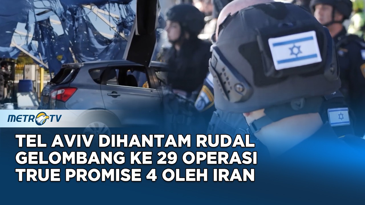 Rudal Iran Serang SPBU Tel Aviv Sebabkan Satu Orang Luka Parah