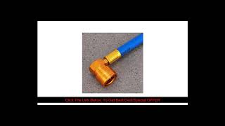 Buy Car Air Conditioning Accessories AC R134A Refrigerant Recharge Measuring Hose with Gauge High Q