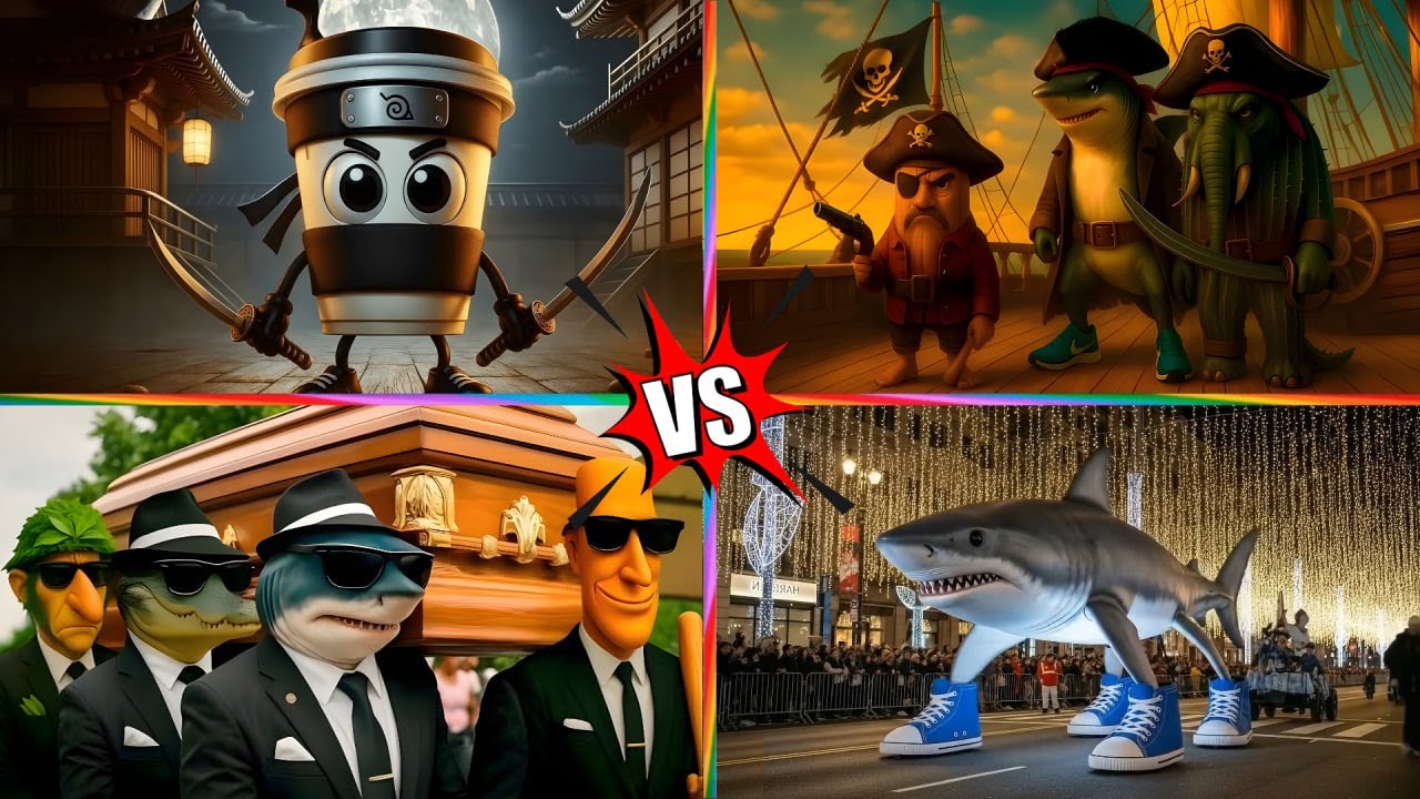 ASSASSINO🆚BRAINROT PIRATES🆚BRAINROT EXTINCTION🆚BRAINROT PARADE - Tiles Hop EDM Rush!