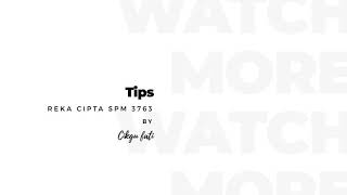 Tips Reka Cipta - Soalan Aplikasi 1