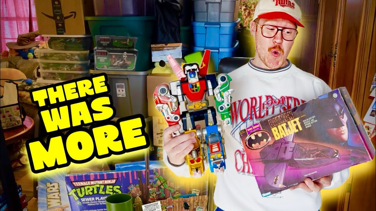 I Went Back to the Vintage Toy Hoarder House… It Wasn’t Over