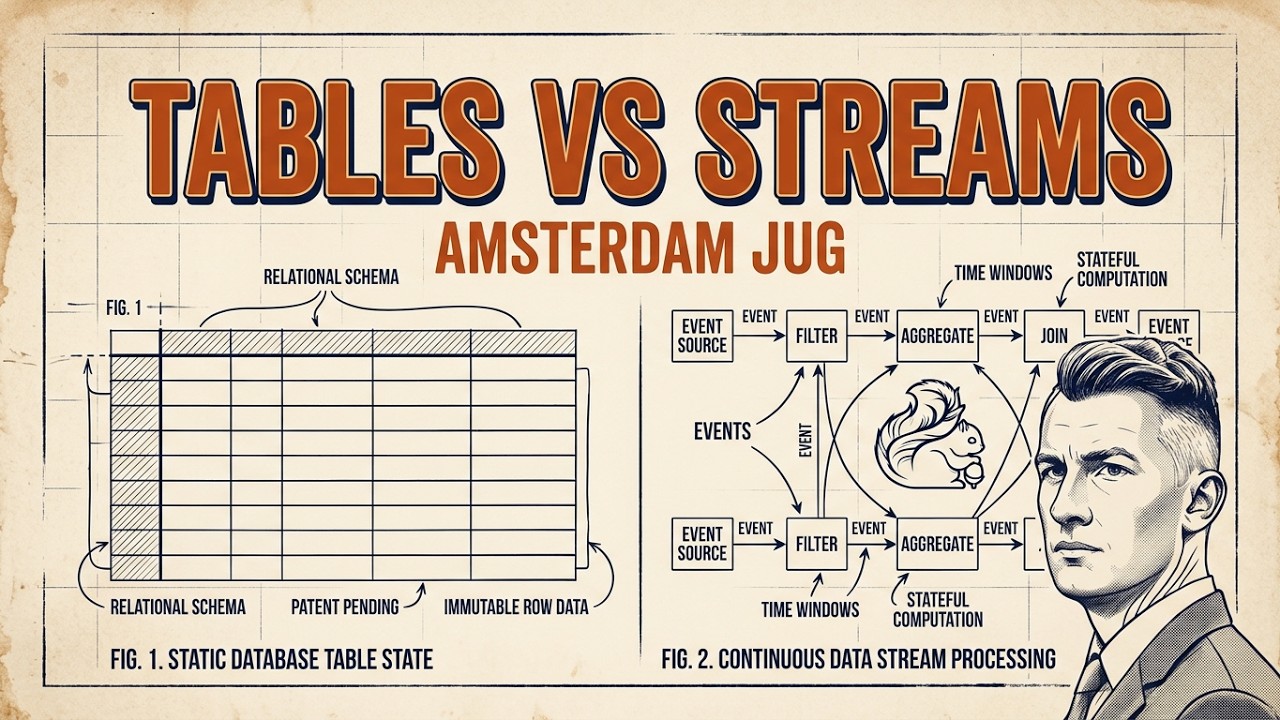 From Tables to Streams: Apache Flink for SQL Developers  | Amsterdam JUG | June 2026
