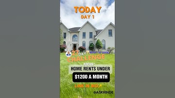 📍27Day RentToOwn Challenge Day 1⬇️Text”ASKRENT”2015979530.AskRinde.com #shorts #youtubeshorts #rent
