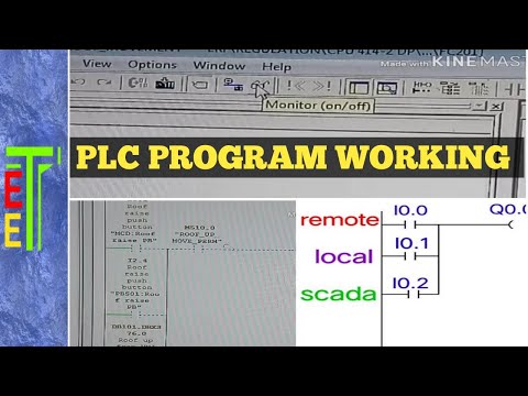 PLC program working