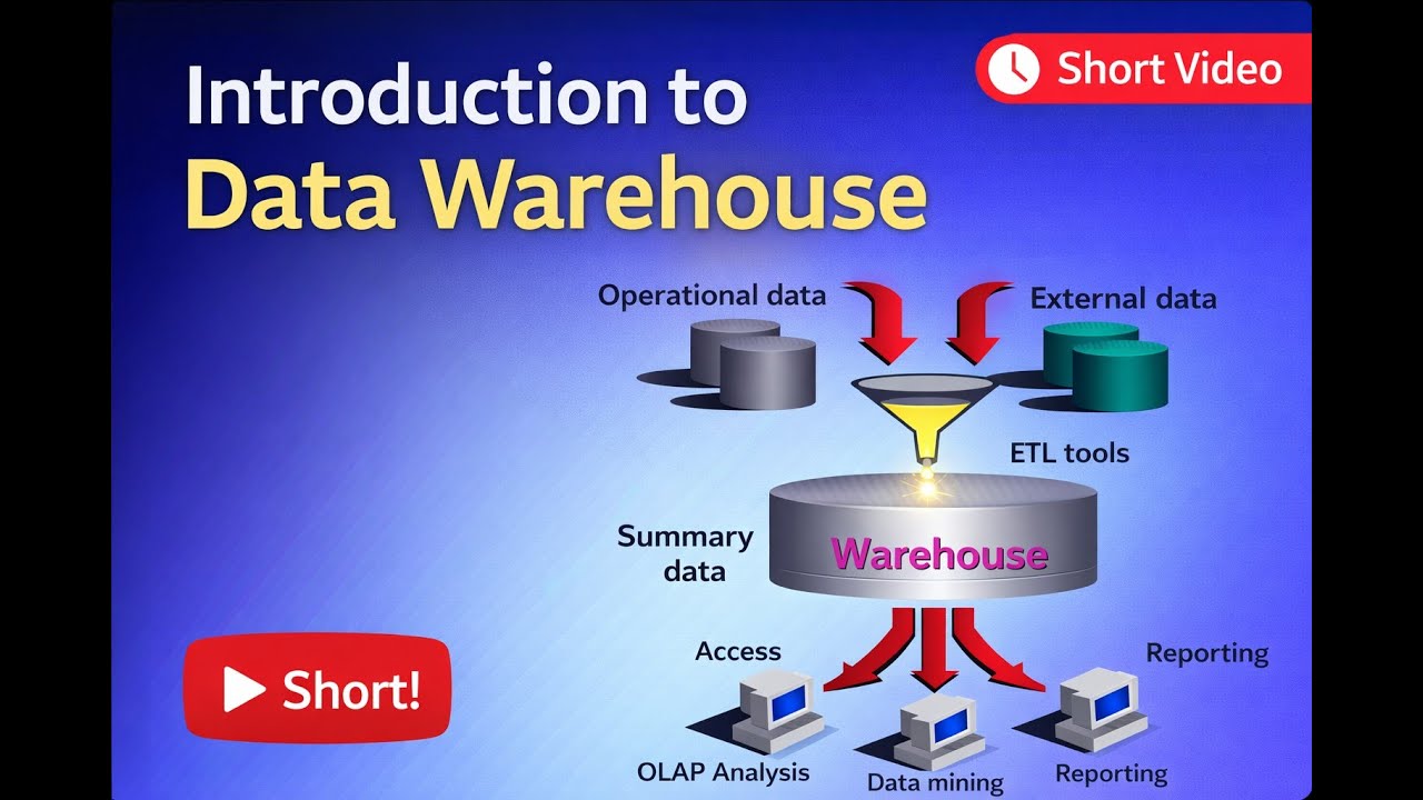 📊Introduction to Data Warehouse - YouTube