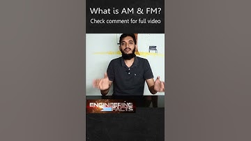 AM Radio & FM Radio #engineeringfacts #engineeringfactstamil #shorts