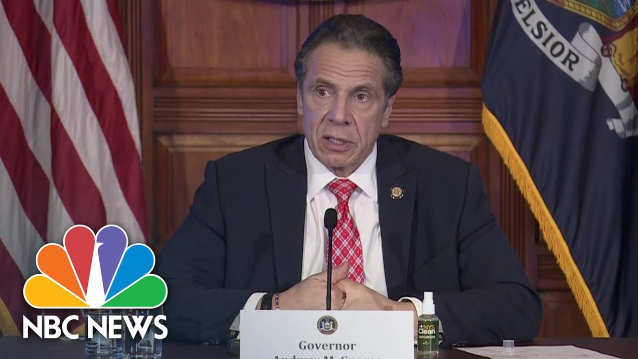Cuomo Calls Out CDC Director, HHS Secretary | NBC News NOW