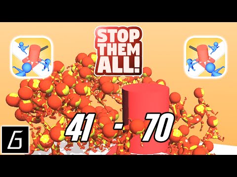 Stop Them All - Levels 41 - 70 & New Traps - (iOS - Android)