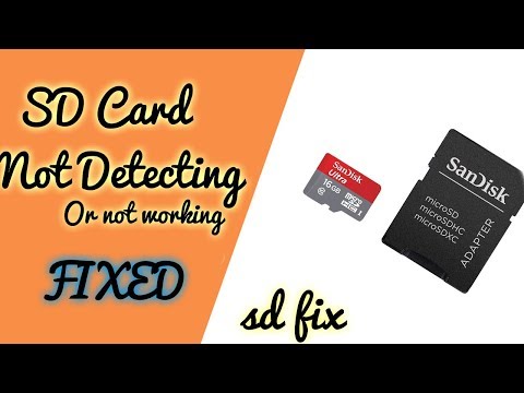 sd card not detected android