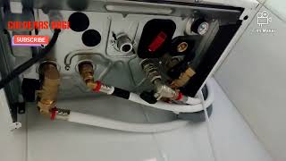 Cambio de caldera con modificacion de Tomas a 7 metro con caldera BAXI platinum compact 30/30