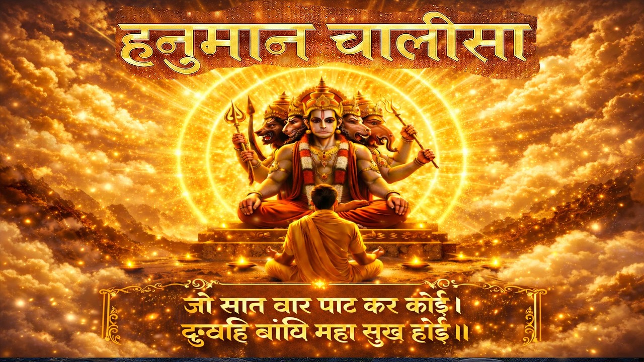 कष्ट हरन हनुमान चालीसा | Kasht Haran Hanuman Chalisa | 7 Time | Hanuman Bhajan | Bhakti Song 2026