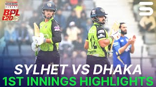 1St Innings Highlights Sylhet Ans Vs Dhaka Capitals Match 09 Bpl 2025-26 M3Z1K