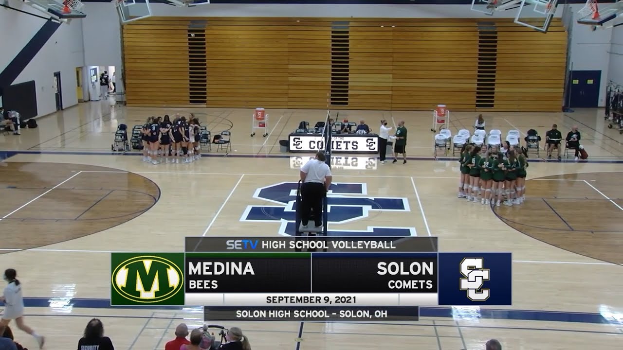 Solon Volleyball vs Medina 9/9/2021 YouTube