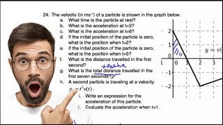 GCE O-Level A-Maths: Kinematics question (Full Working) | How to pass GCE O Level