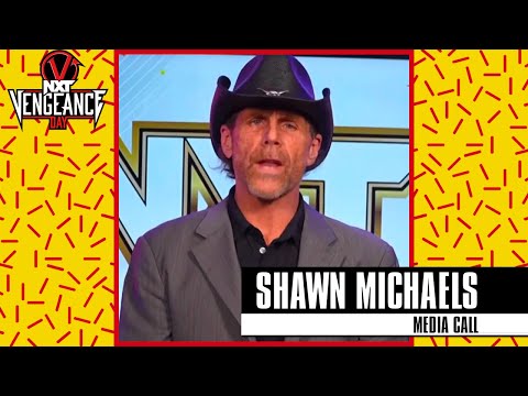 Shawn Michaels NXT Vengeance Day 2024 Media Call