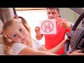 Nastya and dad teach kids behaviour  good habits for kids