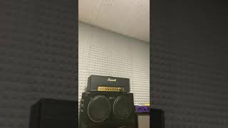 Marshall jtm 45 modded to solid state rectification - distortion with master at 10