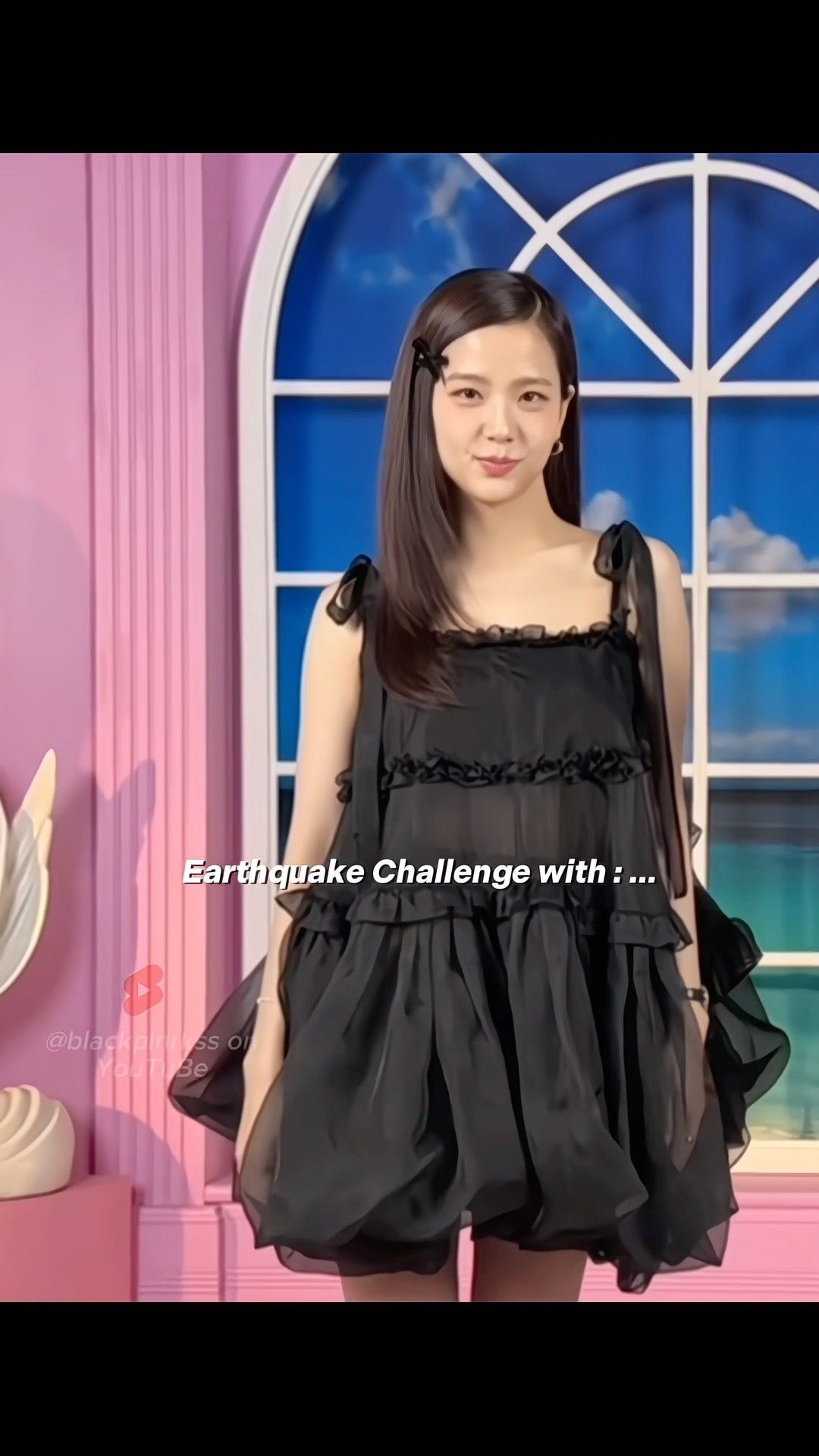 Challenge Earthquake with everyone #blackpink #jisoo