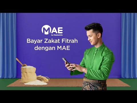 Tutorial | Langkah-langkah membayar Zakat Fitrah melalui MAE aplikasi