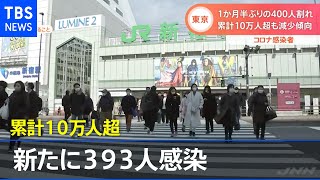 東京都 新たに393人感染、累計で10万人超に【Ｎスタ】