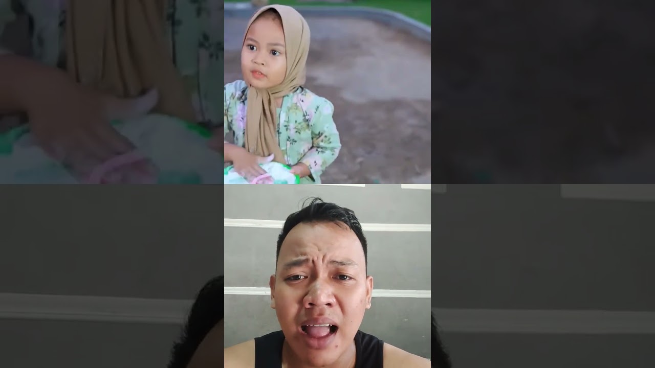 Berangkat sekolah di bedakin dulu #funny #comedy #lucu