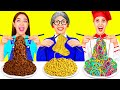 Reto De Cocina Yo vs Abuela | Quién Ganará la Batalla de Cocina Secreta de RaPaPa Challenge