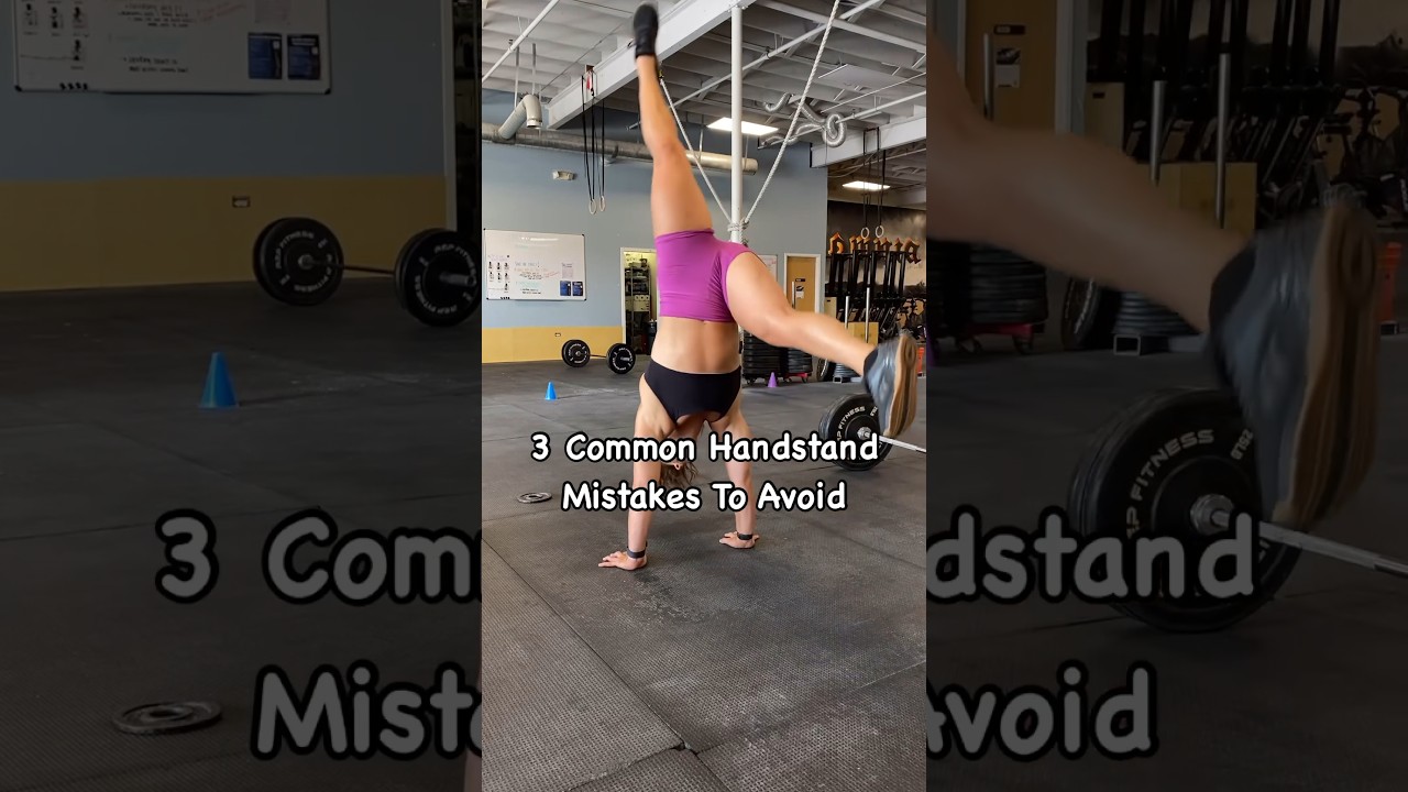 If you want to improve your handstands, don’t make these 3 common mistakes!!