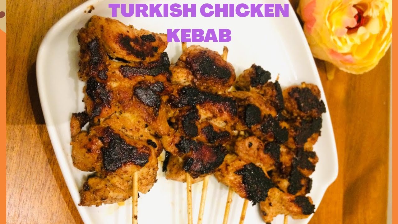 Turkish chicken kebab/How to make Turkish chicken kebab/easy method of