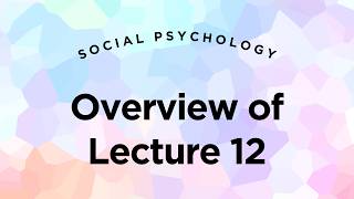Social Psychology in the Legal System Agenda - Social Psychology Lecture 12.1