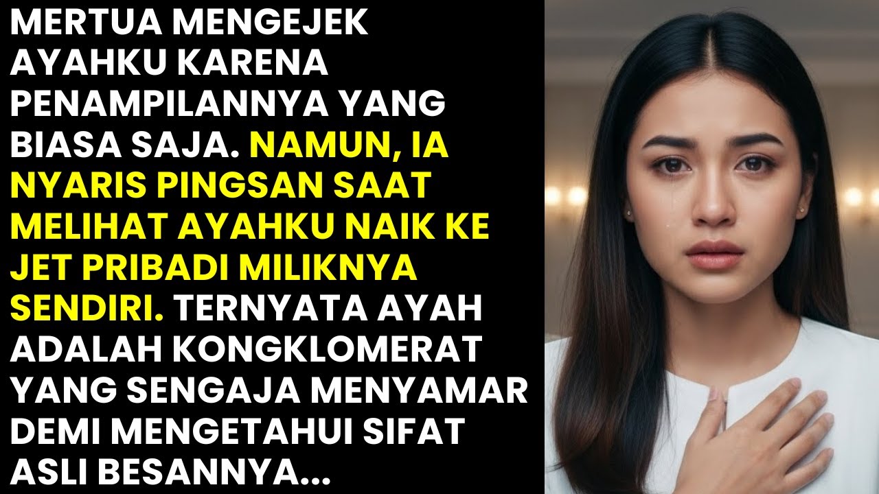 MERTUA HINA AYAHKU MISKIN, LANGSUNG PINGSAN LIHAT AYAH NAIK JET PRIBADI! TERNYATA CEO.