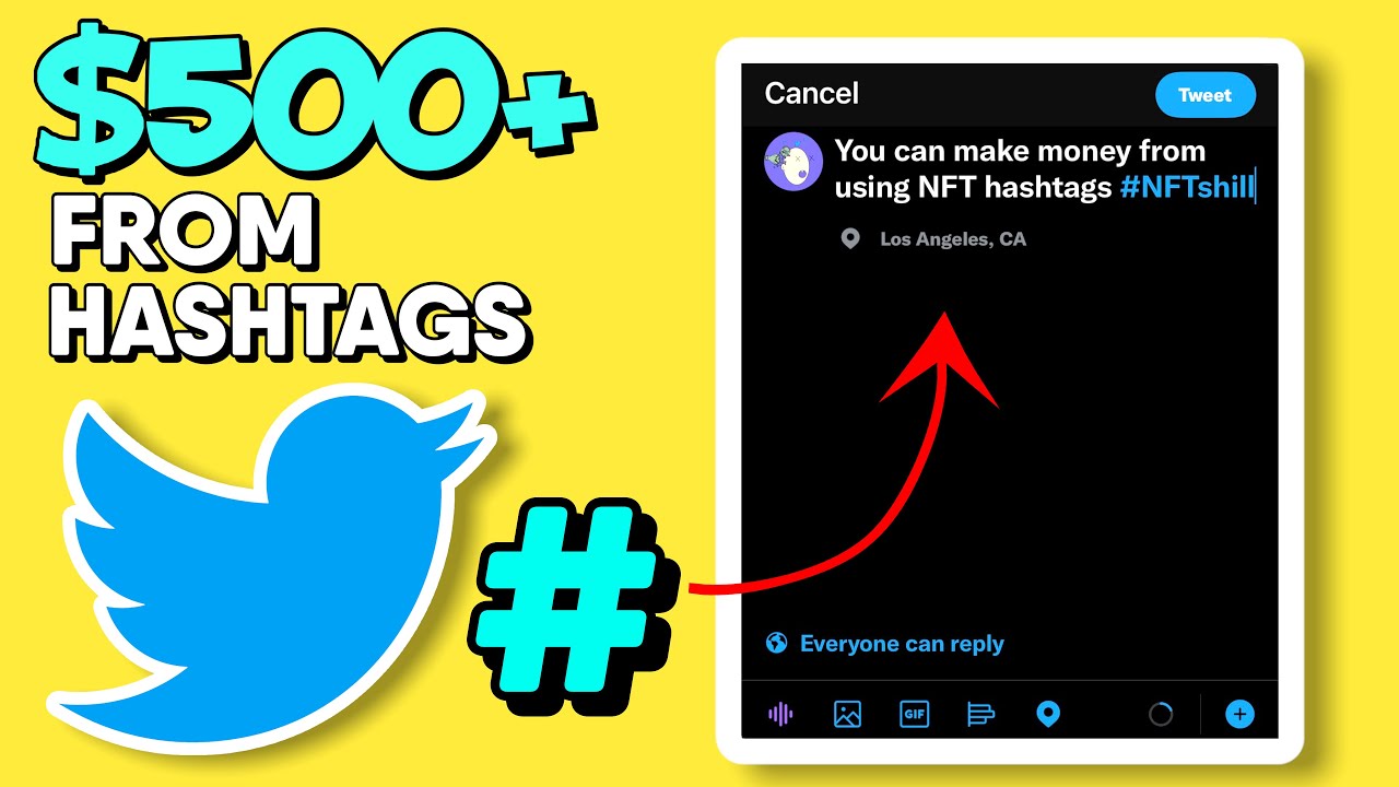Earn Money With Twitter NFT Hashtags Tagprotocol YouTube