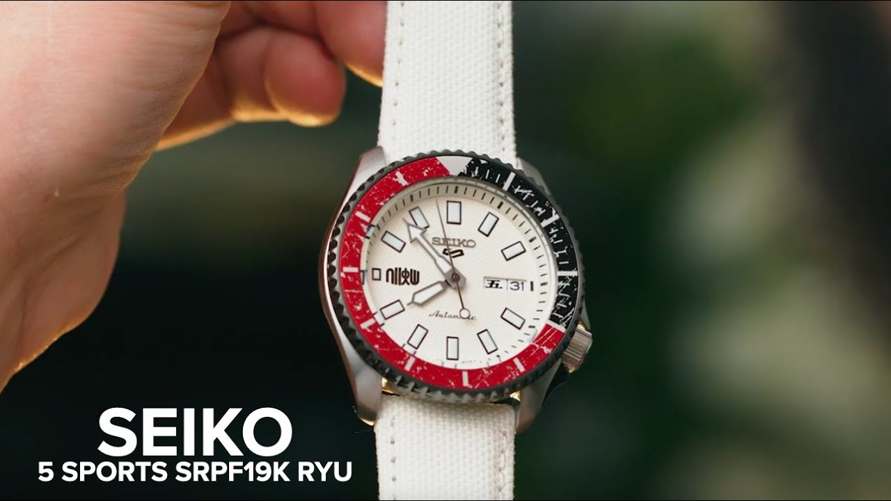 The Street Fighter x Seiko Ryu edition hits you like a judo chop to the  throat (in a good way) - YouTube