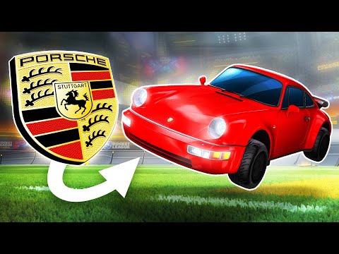 *NEW* PORSCHE FREESTYLING IN ROCKET LEAGUE