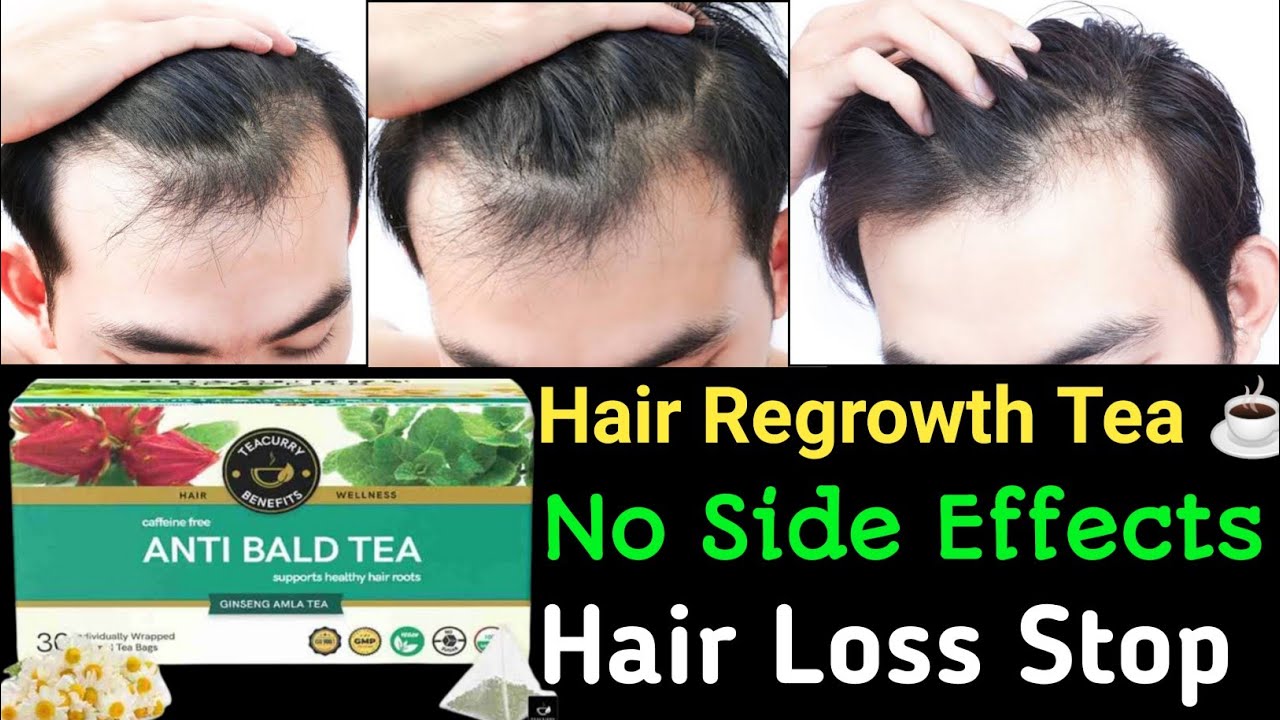 Teacurry Anti Bald Tea Hair Regrowth tea Hair Loss Hair Regrowth