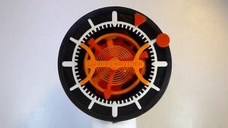 3D-printed Watch with Tourbillon ticking for 25 Minutes.