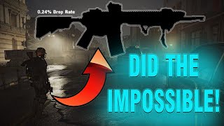 Division 2 - First To Solo Rarest Drop Rate In The DarkZone!?