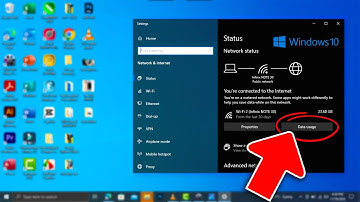 How to Check Data usage on windows 10