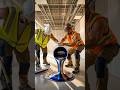 Two Muscular Workers Create a Viral Epoxy Floor #beforeandafter #epoxy #epoxyfloor